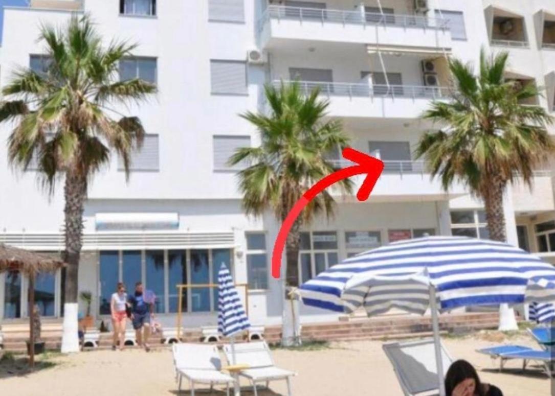 Durres Strand Direkt Am Meer Extérieur photo